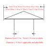 Chimney Cap, Ventilated Chimney Cover, Round Roof Rain Cap and Exhaust Cap view 2