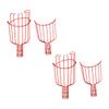 Red Iron Fruit-Picking Baskets for Autumn Parties and Fruit view 1
