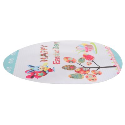 Happyyami Garden Flag, Double-Sided Outdoor Decoration, Cheerful Easter Design, Durable and Fade-Resistant
