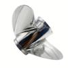 BARDOVEN 35–65 HP 10-1/4 x 16 Stainless Steel Propeller, 13-Tooth, for Suzuki Outboards view 4