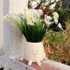 Youany Face Planter, Resin Plant Pot with Swinging Face for Indoor and Outdoor Plants view 2