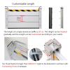 Homnova Aluminum Alloy Flood Barrier, 20 cm High, 130 cm Long view 2