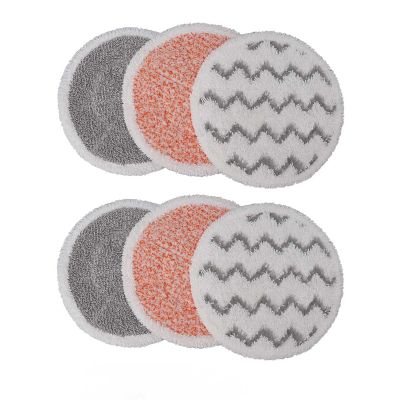 HOHXFYP 6-Piece Mop Pad Set Compatible with S7000, S7001, T2, T21 and U6002