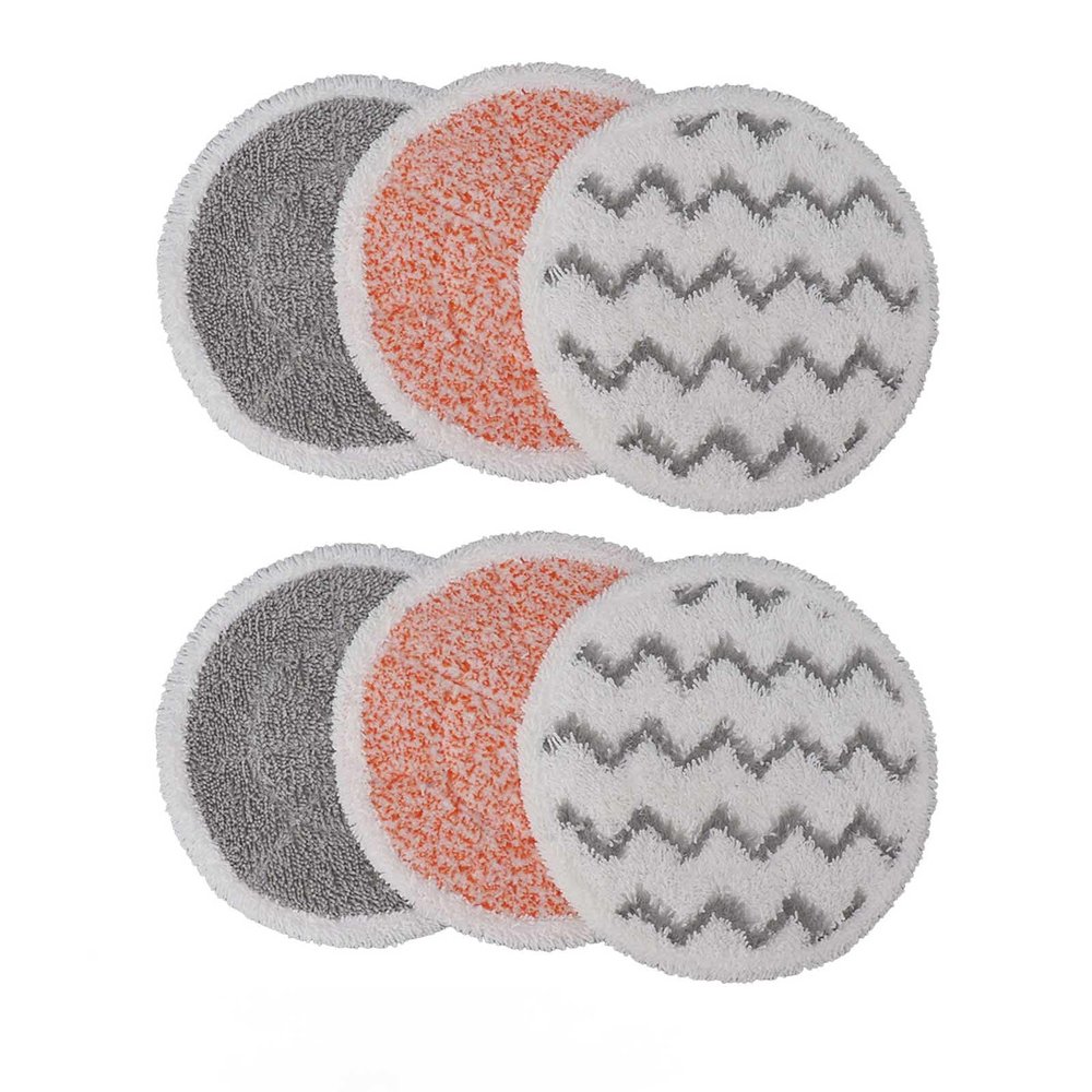 HOHXFYP 6-Piece Mop Pad Set Compatible with S7000, S7001, T2, T21 and U6002