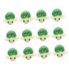 Happyyami Small Turtle Figurines, 12-Piece Resin Set for Fairy Gardens view 1