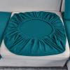 Stretch Sofa Seat Cushion Cover, Blue, 4-Seater (230–280 cm) view 3