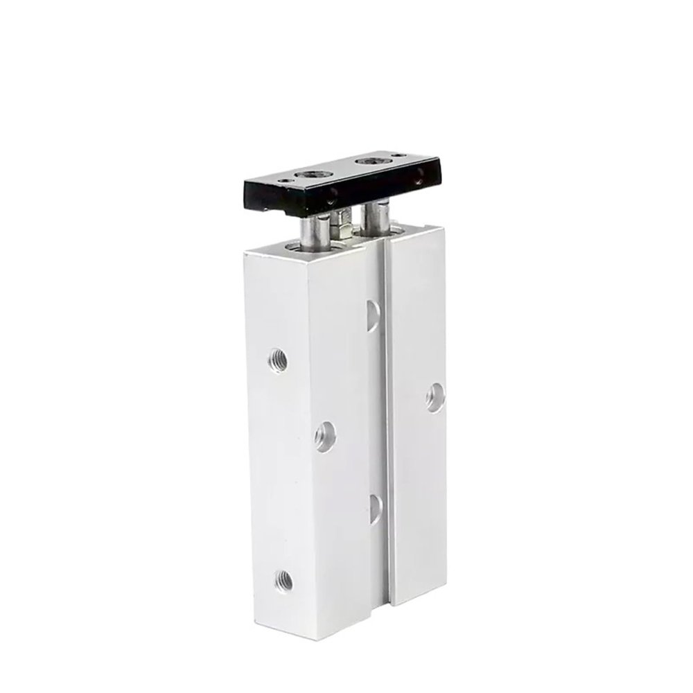 TN25 Series Twin-Rod Pneumatic Cylinder, 25 mm Bore, 10/20/30/40/50/300 mm Stroke, Double-Acting, Compact (Color: TN25X300)