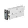 TN25 Series Twin-Rod Pneumatic Cylinder, 25 mm Bore, 10/20/30/40/50/300 mm Stroke, Double-Acting, Compact (Color: TN25X300) view 4