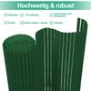 Izrielar PVC Privacy Screen Mat, 80 x 1000 cm, Green Balcony Fence with Cable Ties, Balcony Cover, 3-Weight Reinforcement, Wind Protection, UV-Resistant view 2