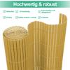 Izrielar PVC Privacy Screen Mat 90 x 500 cm, Bamboo view 2