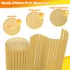 Izrielar PVC Privacy Screen Mat 90 x 500 cm, Bamboo view 3