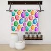 Horienteeon 2-Piece Colorful Easter Egg Kitchen Towel Set, 60 x 40 cm view 3