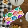 Horienteeon 2-Piece Colorful Easter Egg Kitchen Towel Set, 60 x 40 cm view 4
