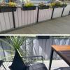 Ufamiluk Balcony Privacy Screen, 50 cm High, Taupe, 50 x 100 cm view 2