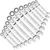 Metric Ratcheting Combination Wrench Set, 9-Piece view 3