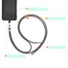 vingarshern Phone Case Compatible with Motorola Moto G22, Patterned Silicone Case with Lanyard, Image 09 view 3