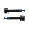 ELVEDES Flat Mount Bolts M5x33 mm for Shimano, 2 Pieces view 1
