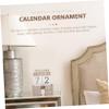 Wooden Calendar Decoration Set, Creative Office Desk Decor view 2