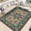 RUGMRZ Blue Floral Rectangular Area Rug, 50 x 80 cm view 1