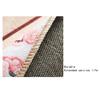 RUGMRZ Blue Floral Rectangular Area Rug, 50 x 80 cm view 4