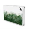 Muralo Radiator Cover, Green Watercolor Leaves, 100 x 60 cm view 2