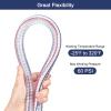 QUARKZMAN 1" ID x 5 ft PVC Steel-Wire-Reinforced Hose, Clear view 3