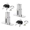 WANLIAN Sliding Door Lock, Cabinet Lock (32 mm, 2-Pack) view 1