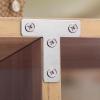 10 Stainless Steel Corner Braces, Style 2 view 3