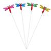 CAXUSD 4-Piece Iron Dragonfly Garden Decorations view 1