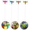 CAXUSD 4-Piece Iron Dragonfly Garden Decorations view 2