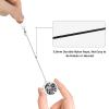 Retractable Badge Holder with Belt Clip and Key Ring view 4