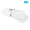 PATIKIL 4-Pack Rubber Door Wedges with Storage Box, White view 3
