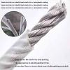 VXHCS 304 Stainless Steel Clothesline, Retractable, Adjustable Cable, for Balcony or Bathroom (5 mm Plastic-Coated, 4 m) view 2