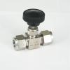 For 12 mm Pipe Outer Diameter, 304 Stainless Steel Shut-Off Valve, Straight Needle Valve for Flow Control, Compression Fitting, 6.4 MPa view 1