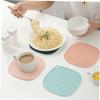 IMIKEYA 3-Piece Trivet Set for Hot Dishes, Reusable, Non-Slip, Washable view 3