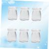LIFKOME Glass Jars with Lids, 6-Pack, 200 mL view 4