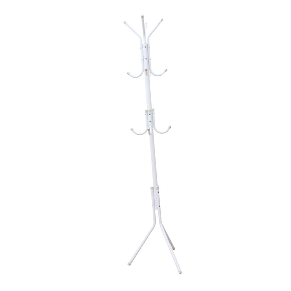 MAGICLULU White Metal Coat Rack, Tree-Shaped with 12 Hooks