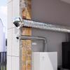 IkErna 304 Stainless Steel Hemispherical Vent Outlet Cover with Mesh, 80 mm/3 in view 2