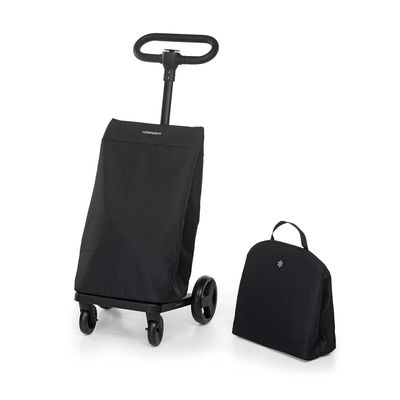 Foppapedretti Go Go Shopping Trolley, Black