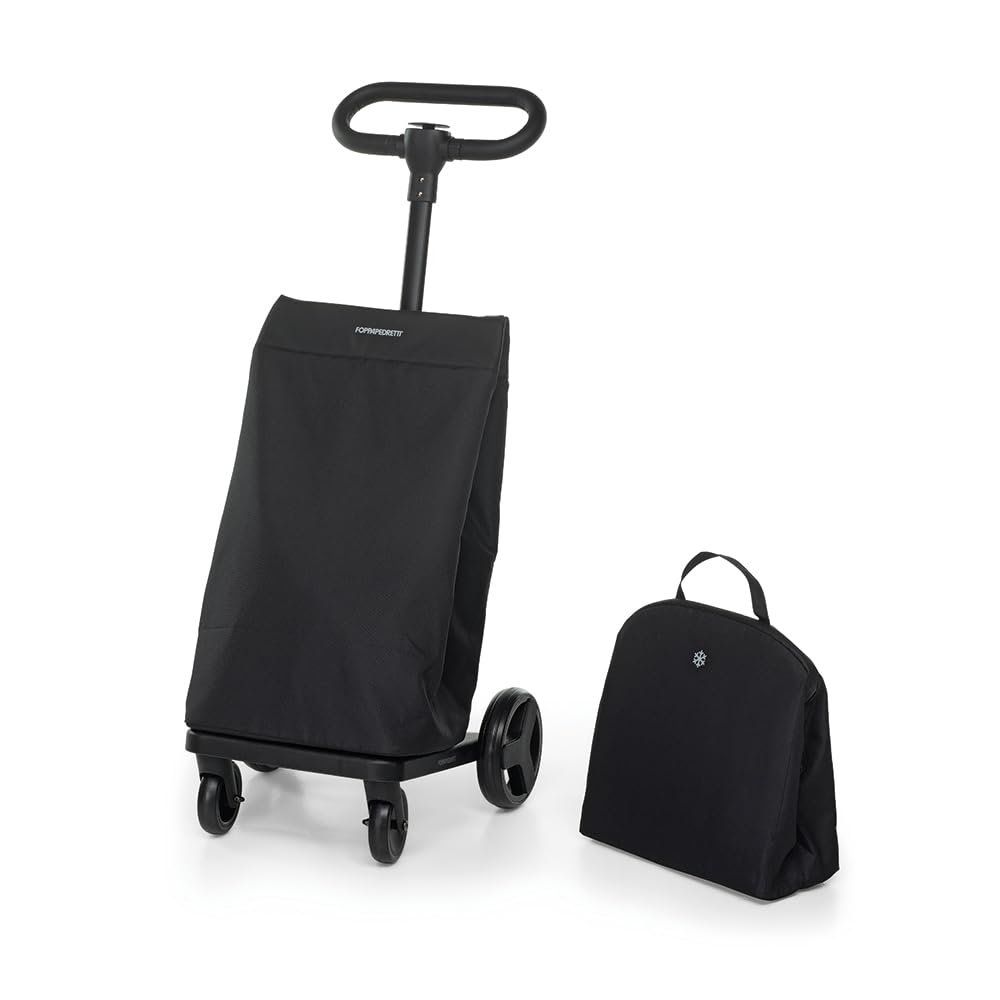 Foppapedretti Go Go Shopping Trolley, Black