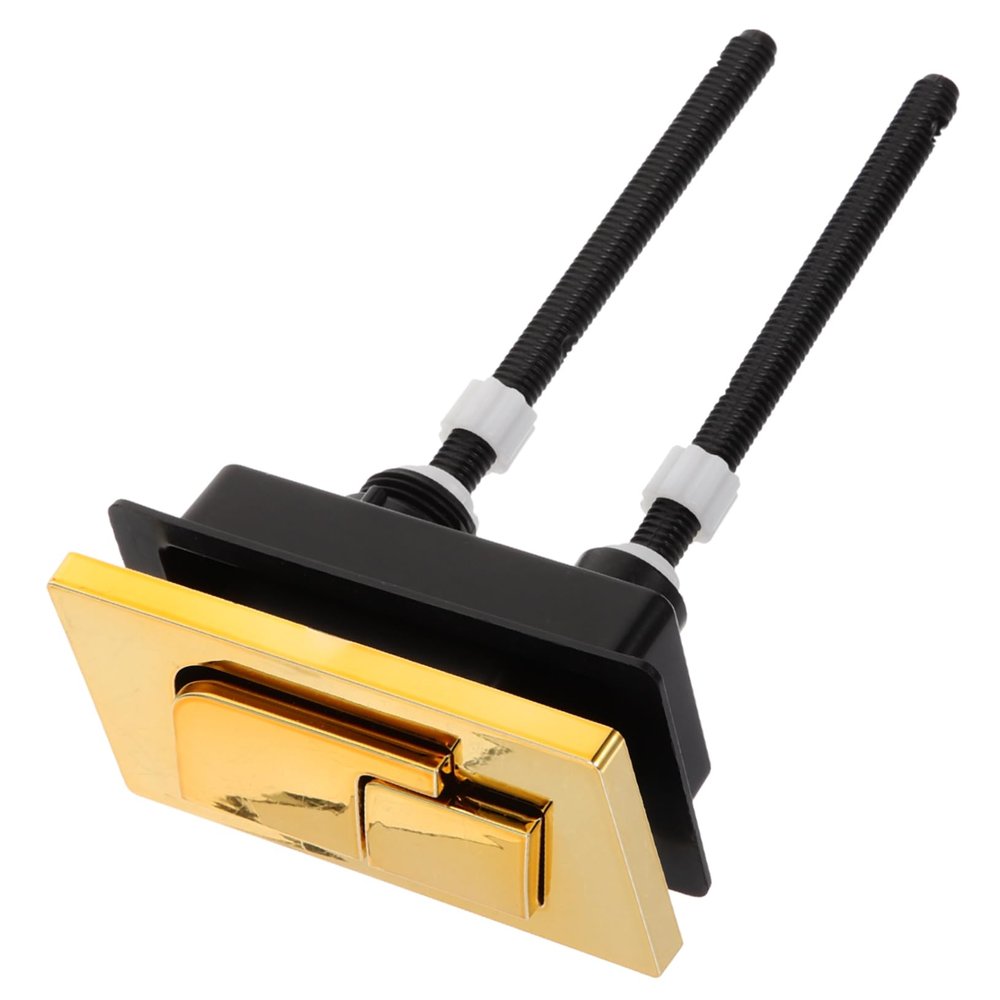Veemoon Gold ABS Dual-Flush Button for Toilet Cisterns