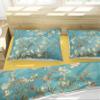 KQZVCU Almond Blossom by Van Gogh Duvet Cover Set, Floral Bedding Set for Girls, Nordic Duvet Cover, Queen/King Size 90 x 200 cm / 48 x 75 cm x 2 view 3
