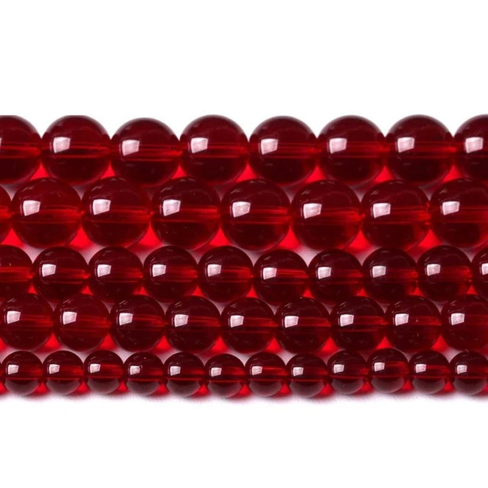 Natural Stone Beads for Jewelry Making, 4/6/8/10 mm, 15 in, 59–63 Pieces