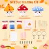 WATINC Needle Felting Mushroom Starter Kit view 2