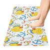 Mnsruu Bath Mat with Small Ducks and Anchor, Soft Plush, Absorbent, Shaggy, Non-Slip, Washable, 39 x 20 in view 2