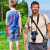 Oikabio 3-Piece Portable Water Bottle Carrier Bags with Adjustable Shoulder Straps, Multicolor view 3