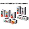 BCMCBV Plastic Pushbutton Switch Control Box, Self-Starting Button, Waterproof Box, Industrial Electrical Emergency Stop Switch (Color: 4-Hole-03) view 3