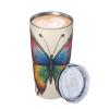 SSIMOO Stainless Steel Travel Tumbler with Rainbow Butterfly Design view 3