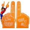 Goowafur Foam Finger, Giant No. 1 Foam Finger view 1