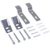 RecDec 2 Pairs of Wall-Mount Urinal Hangers with Hardware Screws, Short and Long view 1
